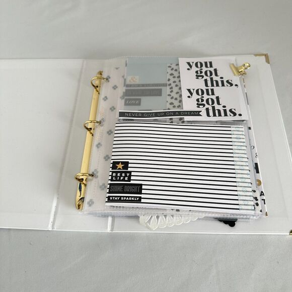 Theresa Collins Premade Scrapbook - White - Generic Theme - 3 Ring Style - Picture 5 of 10